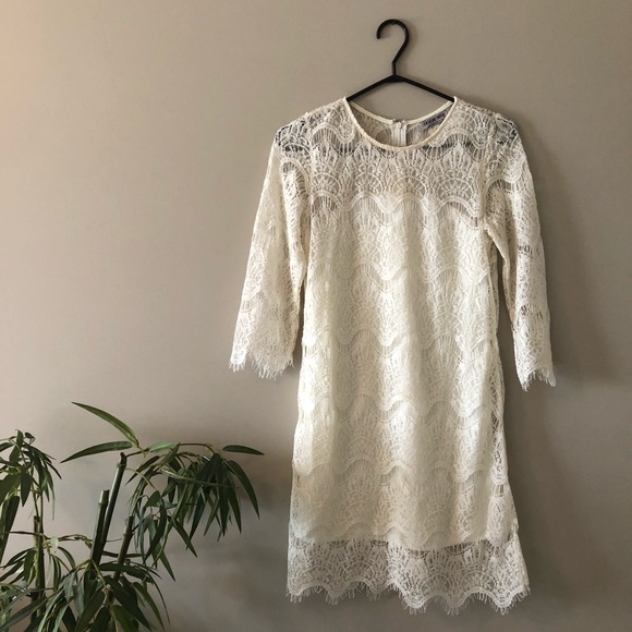 Lace mini dress - Picture 1 of 6